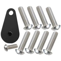 HOLDEN / CHEV LS BILLET 2 PIECREPLACEMENT BOLTS AND TAB