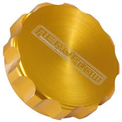 REPLACEMENT BILLET CAP SUITS -40 BASE GOLD ANODISED