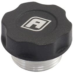 GM LS REPLACEMENT OIL CAP BLACFINISH SUIT ALL CAST VALVE COVERS - AF 59-5019BLK