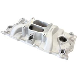 SBC CLASSIC INTAKE MANIFOLD DUAL PLANE CHEV 350 NATURAL