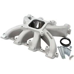 GM LS CARBY INTAKE MANIFOLD CATHEDRAL PORT NON-EFI LS1 LS2NATURAL Aeroflow - AF6040-5000