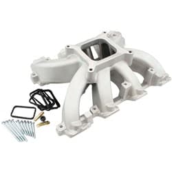 GM LS CARBY HI RISE INTAKE MANIFOLD RECTANGLE NON EFI LS3LS3 NATURA Aeroflow- 6040-6005