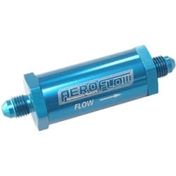-3AN TURBO INLINE OIL FILTER BLUE 30 MICRON WASHABLE