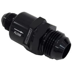 CHECK VALVE INLINE -12 TO -8ANBLACK / ONE WAY VALVE STEPPED