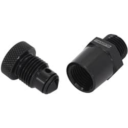 -6 ORB INLINE TAP / DRAIN 1/8 NPT F/MALE THREAD FOR REMOTE