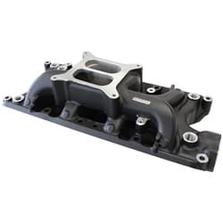 SBF AIR GAP INTAKE MANIFOLD DUAL PLANE FORD 302 BLACK