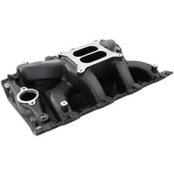 HOLDEN 304 VN INTAKE MANIFOLD DUAL PLANE AIR GAP BLACK