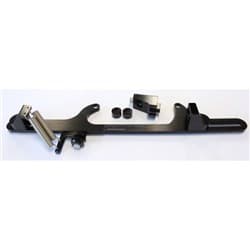 BILLET THROTTLE CABLE BRACKET BLACK SUITS 4500 STYLE