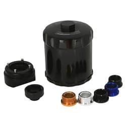 AEROFLOW OIL FILTER BLACK 3/4, 13/16, M18,M20 &M22 X 1.5
