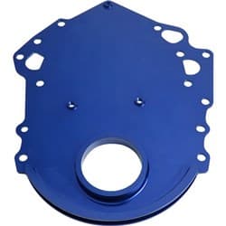 BILLET TIMING COVER 302 351C BLUE