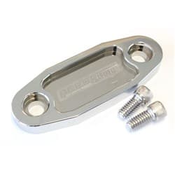BILLET FUEL PUMP BLOCK OFF CHROME SUIT 302 351C
