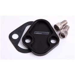BILLET FUEL PUMP BLOCK OFF SBFBLACK CHRY BBC SBF BBF