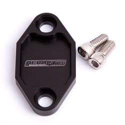 BILLET FUEL PUMP BLOCK OFF PLATE BLACK SUITS HOLDEN 308