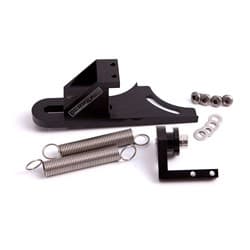 THROTTLE RETURN SPRING BRACKETBLACK SUITS 4150 STYLE CARBS
