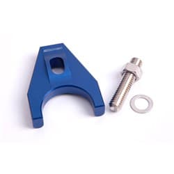 BILLET DISTRIBUTOR HOLD DOWN BLUE BRACKET SUITS ALL CHEV