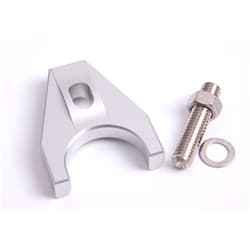 BILLET DISTRIBUTOR HOLD DOWN SILVER BRACKET SUITS ALL CHEV