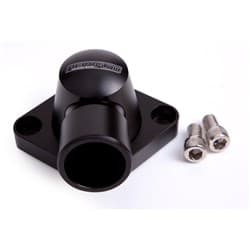 BILLET THERMOSTAT HOUSING SBC BBC HOLDEN BLACK SWIVEL
