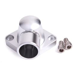 BILLET THERMOSTAT HOUSING SBC BBC HOLDEN SILVER SWIVEL