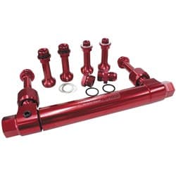 ADJUSTABLE FUEL LOG BG HOLLEY RED SUITS 1 & 2 METERING BLOC