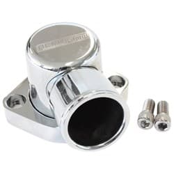 BILLET THERMOSTAT HOUSING CHROFORD 351C 90 DEG CLEVELAND SWIVEL Aeroflow - AF 64-2039C