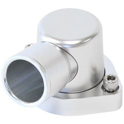 BILLET THERMOSTAT HOUSING SILVFORD 351C 90 DEG CLEVELAND SWIVEL Aeroflow - AF 64-2039S