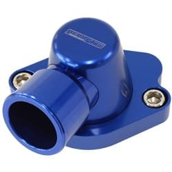 BILLET THERMOSTAT HOUSING BLUEHOLDEN V8 90 DEG SWIVE 253 308