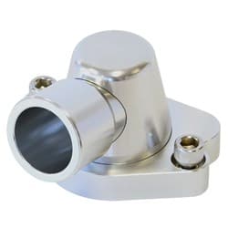 BILLET THERMOSTAT HOUSING SILVHOLDEN V8 90 DEG SWIVE 253 308