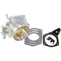 GM LS 95MM THROTTLE BODY POLISHED USES STD IDLE & TPS