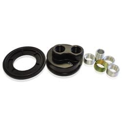 BILLET REMOTE BLOCK ADAPTER. SUIT 2-1/2"- 3-1/4 FILTER. UNI