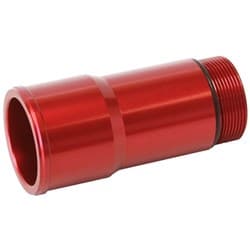 1.5" RADIATOR HOSE ADAPTER RED SHORT 2.75" LENGTH CVR