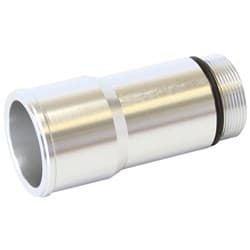 1.5" RADIATOR HOSE ADAPTER SILVER SHORT 2.75" LENGTH CVR