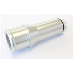 1.5" RADIATOR HOSE ADAPTER SILVER LONG 4.5" LENGTH CVR