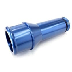 1.75" RADIATOR HOSE ADAPTER BLUE LONG 4.5" LENGTH CVR