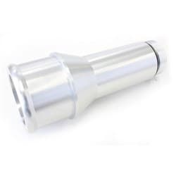 1.75" RADIATOR HOSE ADAPTER SILVER LONG 4.5" LENGTH CVR