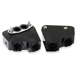 LS OIL COOLER ADAPTER -10ORB PORTS BLACK vt-vz use 64-2184