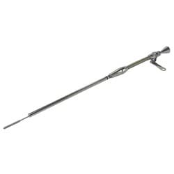 302C 351C CLEV ENGINE DIPSTICKBILLET HANDLE S/S BRAIDED TUBE