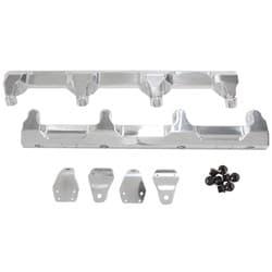 GM LSA SUPERCHARGED FUEL RAIL -8ORB INLETS / OUTLETS BILLET