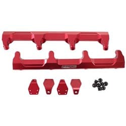 GM LSA SUPERCHARGED FUEL RAIL -8ORB INLETS / OUTLETS BILLET