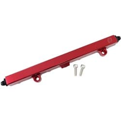 HONDA K20 K24 FUEL RAIL -8ORB INLETS / OUTLETS RED