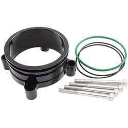 BOSCH DBW 68mm THROTTLE ADAPT INTERCOOLER CLAMP 3 INCH BLACK