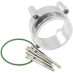 FORD FG DBW 70mm THROTTLE ADAPTER INTERCOOLER CLAMP 3" BARRASILVER Aeroflow - AF 64-2148