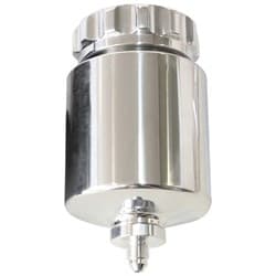 UNIVERSAL CLUTCH BRAKE MASTER REMOTE BILLET RESERVOIR POLISH
