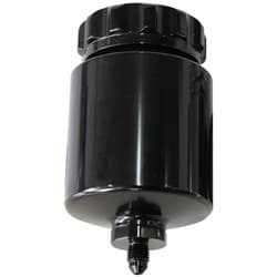 UNIVERSAL CLUTCH BRAKE MASTER REMOTE BILLET RESERVOIR BLACK