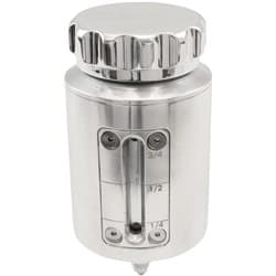 BRAKE RESERVOIR SIGHT GLASS REMOTE BILLET RESERVOIR POLISHCLUTCH Aeroflow - AF 64-2154