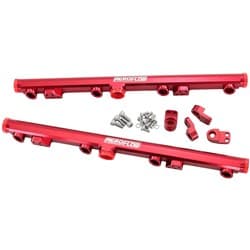 GM LS1 LS2 LS3 FUEL RAIL RED LS6 L76 L99 -8ORB LS
