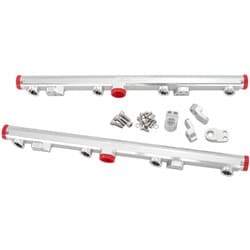GM LS1 LS2 FUEL RAIL SILVER LS3 LS6 L76 L99 -8ORB LS