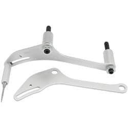 BILLET LS1 TIMING POINTER SUIT 6.75" 7.5" BALANCER SILVE