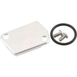 GM LS MAF SENSOR BLOCK OFF PLATE DELETE COVER MASS AIR FLOW RAW Aeroflow - AF 64-2176