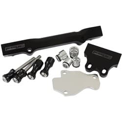 ROTARY FUEL RAIL KIT SERIES 6 7 & 8. MAZDA RX7 BLACK GEN 2