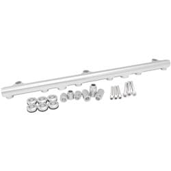 FUEL RAIL KIT NISSAN RB25 SILVER -8ORB NON-NEO TOP FEED